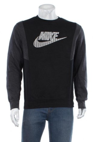 Мъжка блуза Nike, Размер S, Цвят Черен, 80% памук, 20% полиестер, Цена 44,10 лв.
