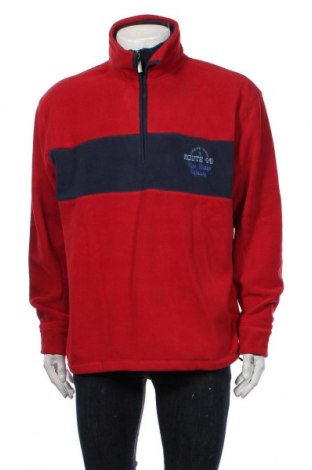 Bluză polară de bărbați Bexleys, Mărime XL, Culoare Roșu, Poliester, Preț 85,53 Lei