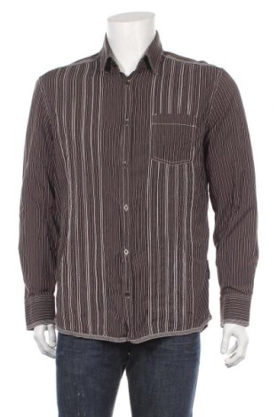 Ανδρικό πουκάμισο Angelo Litrico, Μέγεθος L, Χρώμα Καφέ, Βαμβάκι, Τιμή 16,89 €