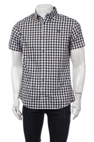 Мъжка риза Core By Jack & Jones, Размер L, Цвят Черен, 100% памук, Цена 51,75 лв.