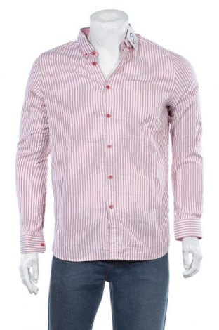Ανδρικό πουκάμισο Dstrezzed, Μέγεθος L, Χρώμα Κόκκινο, 97% βαμβάκι, 3% ελαστάνη, Τιμή 20,06 €