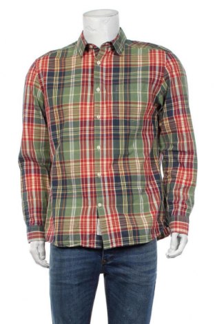 Ανδρικό πουκάμισο H&M L.O.G.G., Μέγεθος L, Χρώμα Πράσινο, 100% βαμβάκι, Τιμή 16,08 €