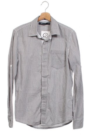 Мъжка риза Teddy Smith, Размер S, Цвят Сив, Памук, Цена 19,11 лв.