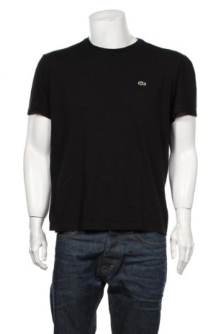 Мъжка тениска Lacoste, Размер XL, Цвят Черен, Памук, Цена 78,00 лв.