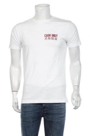Мъжка тениска Mister Tee, Размер S, Цвят Бял, Памук, Цена 29,25 лв.