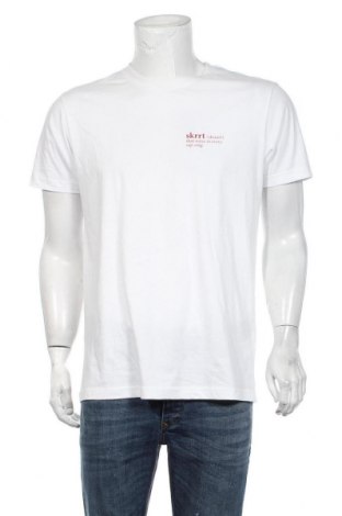 Мъжка тениска Mister Tee, Размер M, Цвят Бял, Памук, Цена 34,50 лв.