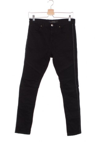 Мъжки дънки Zara Man, Размер S, Цвят Черен, 98% памук, 2% еластан, Цена 35,00 лв.