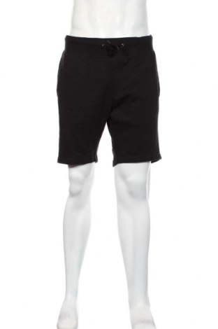 Ανδρικό κοντό παντελόνι Pier One, Μέγεθος XL, Χρώμα Μαύρο, 80% βαμβάκι, 20% πολυεστέρας, Τιμή 18,02 €