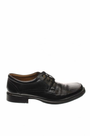 Мъжки обувки Clarks, Размер 46, Цвят Черен, Естествена кожа, Цена 134,50 лв.