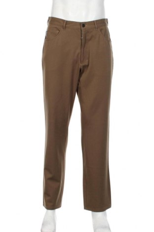 Мъжки панталон Alberto, Размер L, Цвят Бежов, 64% полиестер, 31% вискоза, 5% еластан, Цена 50,40 лв.