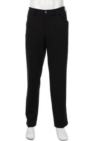Мъжки панталон Atelier GARDEUR, Размер XL, Цвят Черен, 68% полиестер, 29% вискоза, 3% еластан, Цена 46,00 лв.