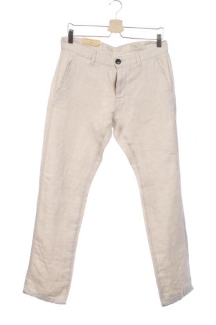 Pantaloni de bărbați Selected Homme, Mărime M, Culoare Ecru, Preț 220,39 Lei