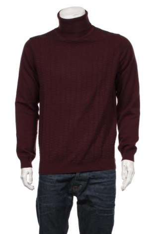 Мъжки пуловер Antony Morato, Размер XXL, Цвят Червен, 90% памук, 10% вълна, Цена 55,72 лв.