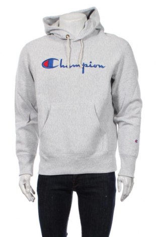 Herren Sweatshirt Champion, Größe M, Farbe Grau, 87% Baumwolle, 13% Polyester, Preis 54,28 €
