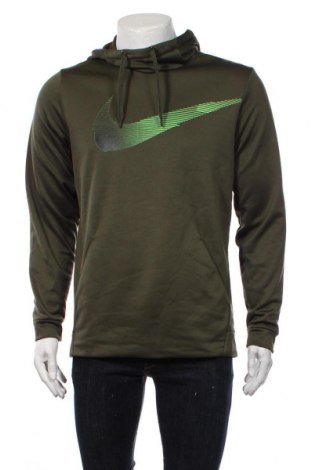Herren Sweatshirt Nike, Größe M, Farbe Grün, Polyester, Preis 31,31 €