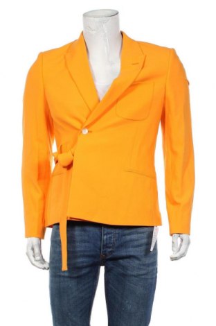 Pánské sako  ASOS, Velikost M, Barva Oranžová, 97% polyester, 3% elastan, Cena  1 452,00 Kč