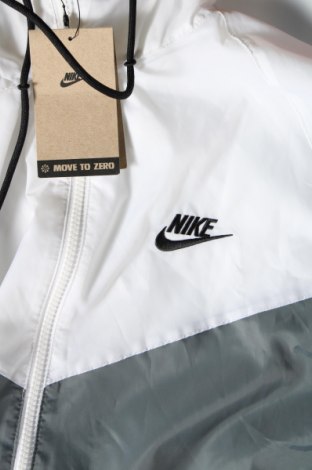 Мъжко спортно яке Nike, Размер L, Цвят Бял, Полиестер, Цена 141,75 лв.