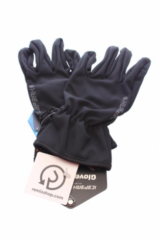 Ръкавици за зимни спортове Icepeak, Цвят Черен, 94% полиестер, 6% еластан, Цена 44,25 лв.