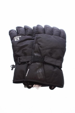 Handschuhe für Wintersport Salomon, Farbe Schwarz, Polyester, Preis 39,00 €