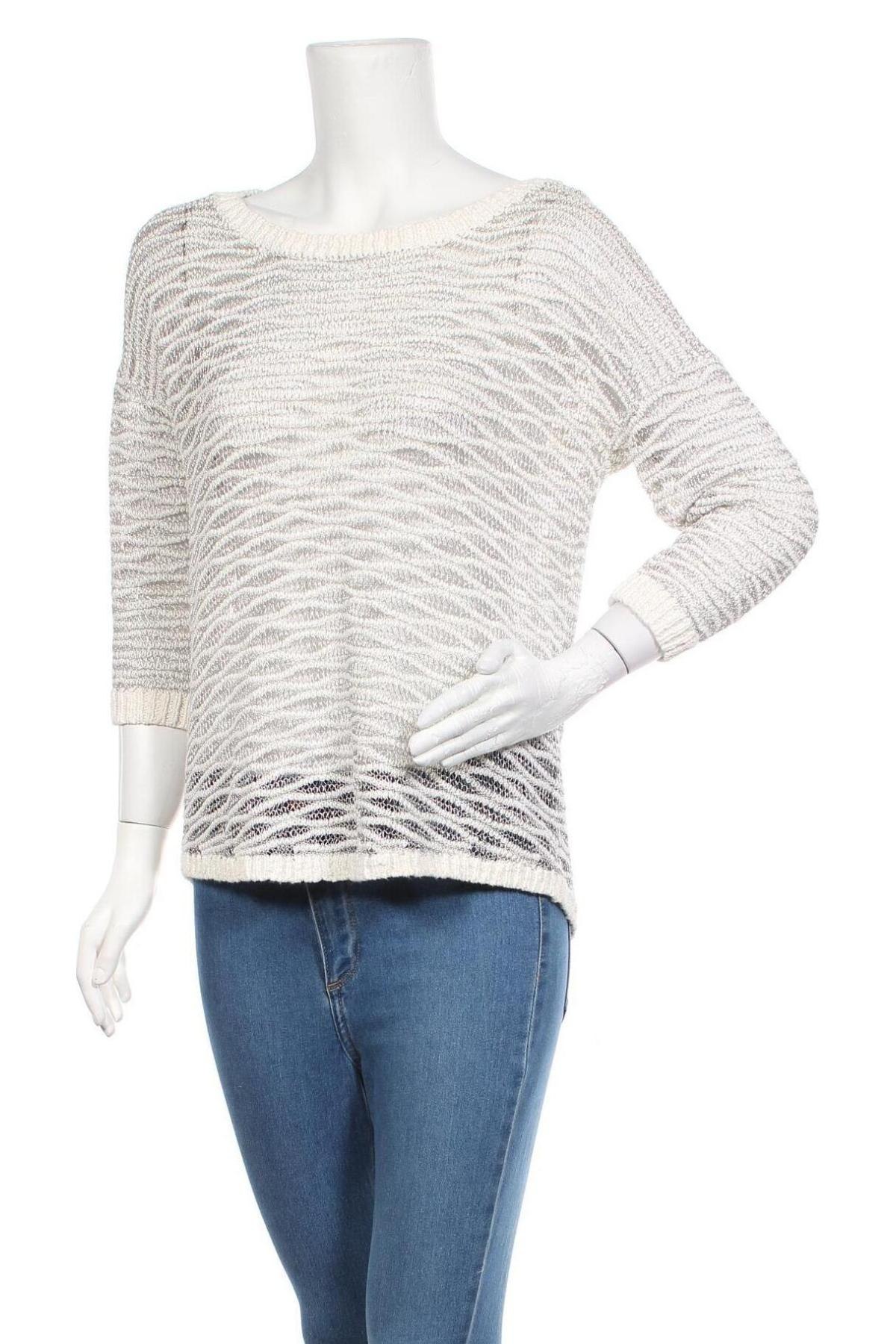 Γυναικείο πουλόβερ Mango, Μέγεθος M, Χρώμα Λευκό, Τιμή 12,47 €