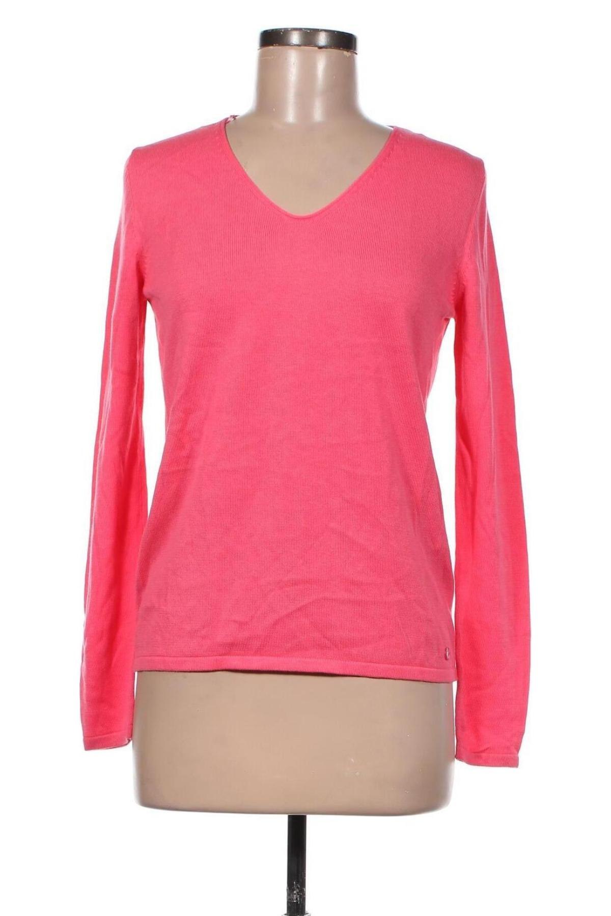 Дамски пуловер Tom Tailor, Размер S, Цвят Розов, 60% памук, 40% вискоза, Цена 55,30 лв.