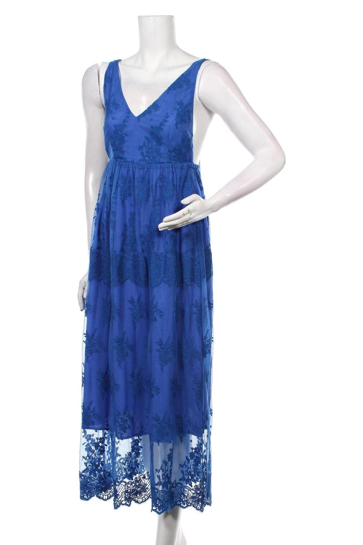 Kleid NA-KD, Größe XXS, Farbe Blau, Preis 5,20 €