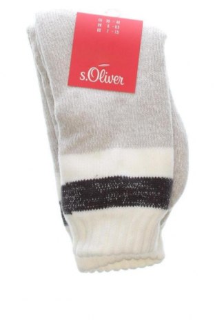 Κάλτσες S.Oliver, Μέγεθος M, Χρώμα Γκρί, Τιμή 11,86 €