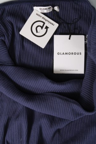 Дамска блуза - боди Glamorous, Размер L, Цвят Син, Цена 5,80 лв.