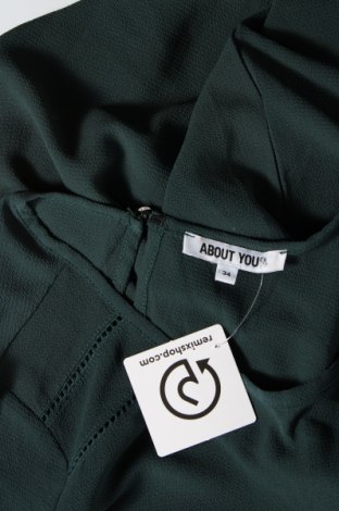 Дамска блуза About You, Размер XS, Цвят Зелен, Цена 6,48 лв.