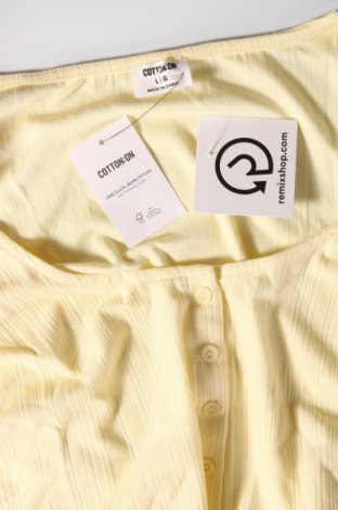 Bluză de femei Cotton On, Mărime L, Culoare Galben, Preț 19,37 Lei