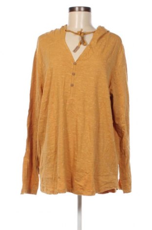 Дамска блуза Gina, Размер XXL, Цвят Жълт, Цена 12,35 лв.