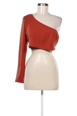 Дамска блуза Glamorous, Размер XL, Цвят Кафяв, Цена 5,04 лв.