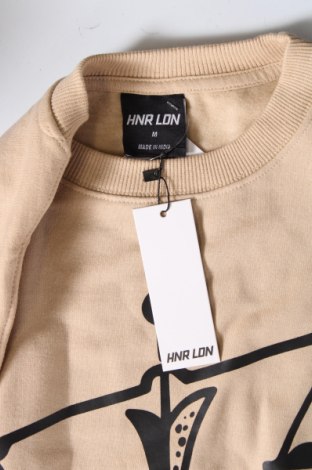 Γυναικεία μπλούζα HNR LDN, Μέγεθος M, Χρώμα  Μπέζ, Τιμή 37,11 €