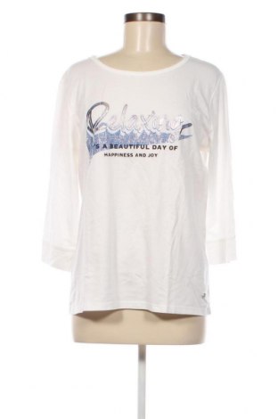 Γυναικεία μπλούζα Monari, Μέγεθος L, Χρώμα Λευκό, Τιμή 23,66 €