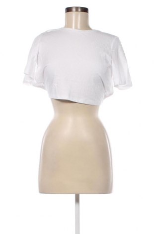 Damen Shirt Monki, Größe M, Farbe Weiß, Preis 10,82 €