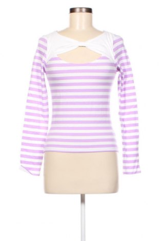 Γυναικεία μπλούζα Monki, Μέγεθος XS, Χρώμα Βιολετί, Τιμή 2,28 €