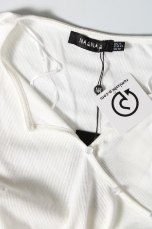 Дамска блуза Naanaa, Размер L, Цвят Бял, Цена 72,00 лв.