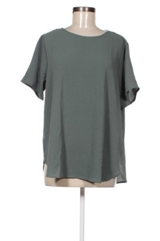 Γυναικεία μπλούζα ONLY Carmakoma, Μέγεθος XL, Χρώμα Πράσινο, Τιμή 5,16 €