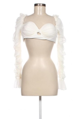 Γυναικεία μπλούζα Oh Polly, Μέγεθος L, Χρώμα Λευκό, Τιμή 5,64 €