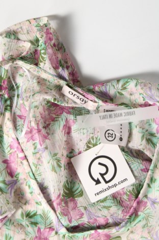 Γυναικεία μπλούζα Orsay, Μέγεθος XXS, Χρώμα Πολύχρωμο, Τιμή 3,36 €