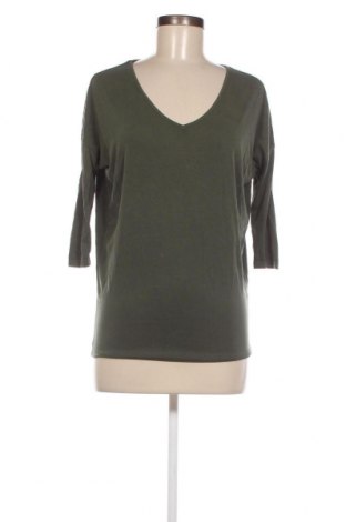 Дамска блуза Pieces, Размер XS, Цвят Зелен, Цена 4,40 лв.