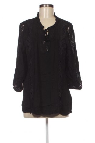 Дамска блуза Rockmans, Размер XL, Цвят Черен, Цена 14,40 лв.