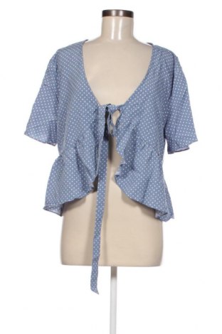 Дамска блуза SHEIN, Размер XXL, Цвят Син, Цена 7,75 лв.