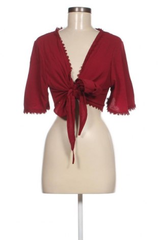Дамска блуза SHEIN, Размер XL, Цвят Червен, Цена 10,23 лв.