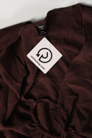 Дамска блуза SHEIN, Размер XL, Цвят Кафяв, Цена 4,65 лв.