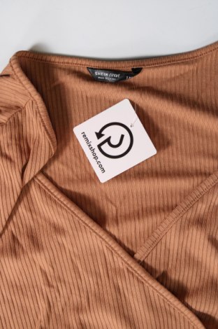 Γυναικεία μπλούζα SHEIN, Μέγεθος XL, Χρώμα  Μπέζ, Τιμή 4,31 €