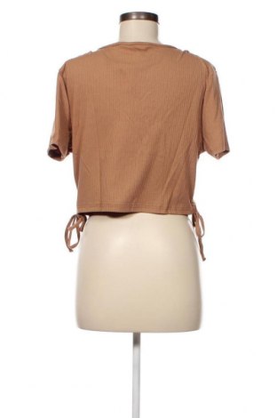 Дамска блуза SHEIN, Размер XL, Цвят Бежов, Цена 7,44 лв.