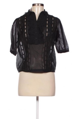 Дамска блуза The Kooples, Размер XS, Цвят Черен, Цена 189,90 лв.