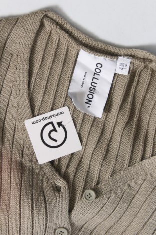 Cardigan de damă Collusion, Mărime S, Culoare Verde, Preț 29,99 Lei