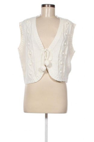 Γυναικεία ζακέτα Okay, Μέγεθος XL, Χρώμα Λευκό, Τιμή 8,97 €